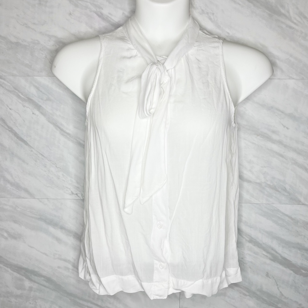 Anthropologie Cloth & Stone White Blouse XS
